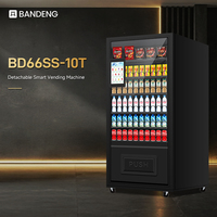 BANDENG 6610SS 10T - Máquina Expendedora Automática Desmontable con Capacidad de Almacenamiento de 360 a 780 Artículos para Proyectos de Venta de Autoservicio