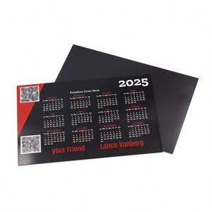 Offres Spéciales : Tableau Blanc Magnétique en Acrylique Effaçable à Sec, Calendrier Mensuel, Hebdomadaire et Quotidien Personnalisable pour Réfrigérateur, Vente en Gros - Product Image 1