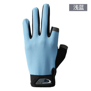 Gants de pêche KSHwpp à demi-doigts, compatibles écran tactile, protection solaire, cyclisme en extérieur, taille unique, polyester - Product Image 4