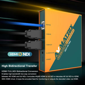 Encodeur et Décodeur NDI 4K <span class=keywords><strong>pour</strong></span> Diffusion en Direct DE21-4K PRO, Conversion Bidirectionnelle NDI vers 4K, Métal - Product Image 3