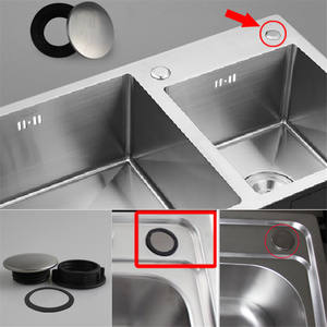 Tappo per Lavandino da <span class=keywords><strong>Cucina</strong></span> e Bagno, Copertura per Foro <span class=keywords><strong>Rubinetto</strong></span> Vasca da Bagno, Ferma Acqua 36mm - Product Image 3