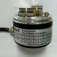 Encodeur rotatif 58 mm 2500P/R 5V avec sortie pilote de ligne, signal différentiel, encodeur incrémental GHH58-15G2500BML5