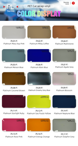 Couleur <span class=keywords><strong>vinyle</strong></span> rouleau PVC Film <span class=keywords><strong>platine</strong></span> autocollant coupe <span class=keywords><strong>vinyle</strong></span> 1.52*18m corps peinture Protection Film anti-rayures voiture <span class=keywords><strong>vinyle</strong></span> Wrap - Product Image 5