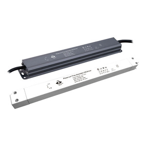 30W dẫn lái xe TRIAC/0-10V/1-10V/<span class=keywords><strong>Potentiometer</strong></span>/10V PWM 5 trong 1 Dimmable tuyến tính vỏ nhựa 110-277vac 12VDC dẫn cung cấp điện - Product Image 2