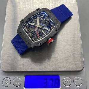 High-end ultra-thin 7.8mm carbon fiber barrel-shaped <b>automatic</b> mechanical watch men, fast shipping, suitable for business and - Product Image 1