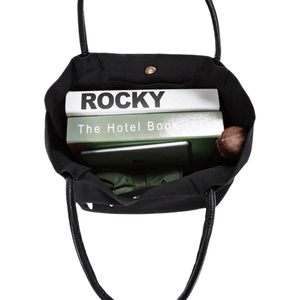 Sac fourre-tout en toile vierge personnalisable, grand format, réutilisable, avec logo sur mesure, pour la vente en gros - Product Image 3