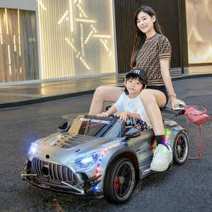 Robot uzaktan kumanda bebek büyük çocuklar 12v Olt 4x4 pil tutmak güç <span class=keywords><strong>2</strong></span> koltuklar 1 parça elektrikli tampon araba üzerinde binmek Utv ile - Product Image 4