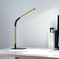 Lampe de bureau LED portable moderne Lampe de table d'étude simple avec décor de créativité réglable pour le bureau à domicile