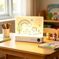 Lampe de lecture portable F17 améliorée pour tablette/chevet, protection oculaire, 3W, à clipser, pour dortoir et étude