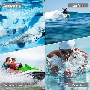 Tùy chỉnh in Clo kháng kgke của nam giới Nylon Spandex Polyester bơi tóm tắt áo tắm bơi Quần bơi - Product Image 5
