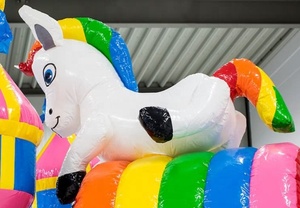 Multiplay Fairy <span class=keywords><strong>Wonderland</strong></span> thư bị trả lại nhà Inflatable công viên nước trò chơi tùy chỉnh trẻ em Jumper Inflatable bouncy lâu đài trượt nước kết hợp - Product Image 6