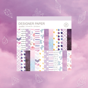 Bloc de recortes de papel de velour de <span class=keywords><strong>Navidad</strong></span>, personalización al por mayor, 24 hojas para álbum de fotos DIY - Product Image 6