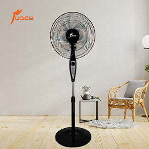 Ventilador de Pedestal Ajustable de 16 Pulgadas, Ventilador de Piso para el Hogar, Funcionamiento Silencioso, Ventilador de Pie con Oscilación Silenciosa de Fábrica - Product Image 2