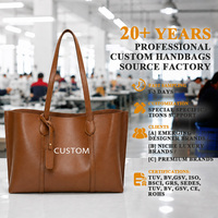 Sac fourre-tout en cuir PU sur mesure pour femmes |   Sac à main de travail grande capacité |   Sac à bandoulière de bureau classique et minimaliste