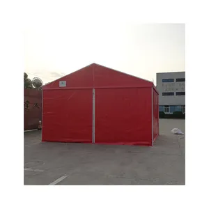 Tenda pagoda alien merah besar luar ruangan tenda acara pesta paduan aluminium untuk dijual