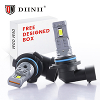Diinii 3500lm HB3 9005 Phares LED H4/H7/H11/9006/9012 Aluminium aéronautique IP68 Faisceau haut/bas pour voitures, motos, camions