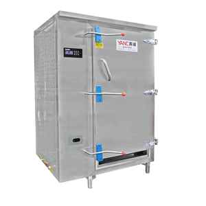 レストランホテル用15層ステンレス鋼工業用食品蒸し器商業ガス米キャビネット機 - Product Image 1