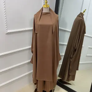High Quality Muslim Dress Supplier Loose Wide Leg Pant Clothing And Muslim Modest Abaya Sets