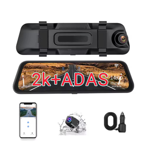 SD n6pro ADAS BSD 2K gương xe Dash Cam phía trước và phía sau 2K WIFI Xe DVR máy ảnh hộp đen Dashcam - Product Image 3