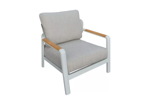 Moderno 4 pezzi in alluminio Set di mobili <span class=keywords><strong>da</strong></span> <span class=keywords><strong>esterno</strong></span> soggiorno adatto per l'hotel <span class=keywords><strong>esterno</strong></span> tra cui Patio divano in tessuto - Product Image 4