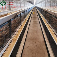Cage à poulet manuel, pliable, piles, broyeur