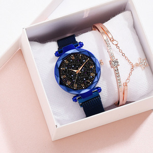Nuevo Reloj de Lujo 2022 con Brazalete de Estrella de Cinco Puntas, Conjunto de Reloj de Cuarzo con Cristales y Cinturón para Mujer, Ideal para Regalo - Product Image 6