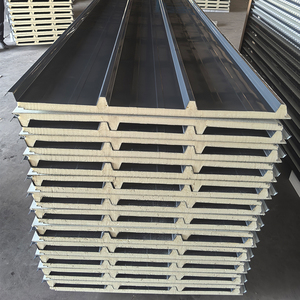 Casa Prefabricada De Comprar Paneles PU <span class=keywords><strong>Sandwich</strong></span> <span class=keywords><strong>Pared</strong></span> Exterior 50mm Usados <span class=keywords><strong>Sandwich</strong></span> Panel - Product Image 2