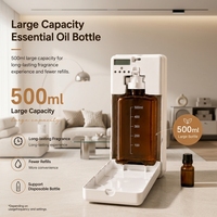 Nouvelle version diffuseur de parfum électrique 500 ml à deux fluides contrôlé par application, avec télécommande, fonction de minuterie sans eau, nébuliseur de fragrance