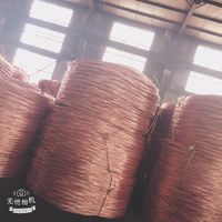 Tresse de fil toronné de cuivre d'usine directe câble nu de terre enduit de PVC rouge de 0.5mm avec des fils électriques de 50 m²