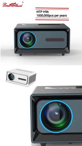 Factory Direct Sales 1080p Home Auto Proyector Portable Full HD Smart <b>Android</b> Beamer LCD Video <b>Projector</b> H96 Proyector Laser 4k - Product Image 4