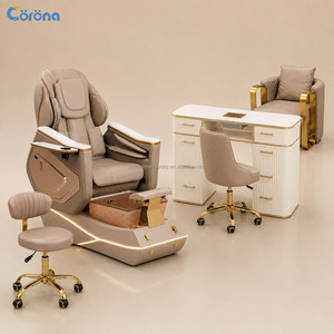 Sillón de Pedicura Eléctrico Reclinable con Hidromasaje sin Tuberías, Atomización de Niebla y Masaje, Venta al Por Mayor - Product Image 1