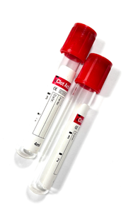 Provetta per Raccolta Sangue in Vetro PET Monouso con Tappo Rosso Antiperdita, Attivatore del Coagulo, 2-10ml 13*75mm per Uso Laboratorio - Product Image 2