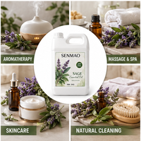 L'huile de sauge est un extrait végétal naturel pur aux propriétés antibactériennes et purifiantes, idéale pour l'aromathérapie et le bien-être.