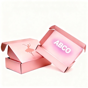 Caja de embalaje de papel impreso con logotipo personalizado caja de suscripción de cartón corrugado troquelado plegable Kraft Mailer - Product Image 5