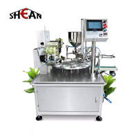 Machine de remplissage et de scellage automatique, pour yaourt, crème glacée, miel, gobelet en plastique