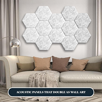 Panel Dekoratif Bentuk Bunga untuk Kamar Tidur, Ruang Tamu, Kantor, dan Dekorasi Interior Modern Stiker Dinding Felt