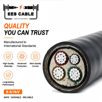 Câble Armigron Classe F LVAV NAYBY STA 4G16mm2 VLV22 en aluminium avec isolation PVC et armure de bandes d'acier CPR Eca IEC Angola EESCABLE