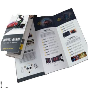 Custom Brochure Printing Folded Brochure <b>Leaflet</b> Printing - Product Image 5