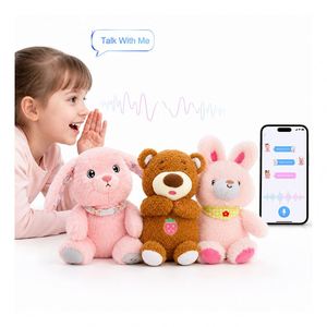 Ours en peluche interactif IA parlant, interactif au toucher, pour le confort émotionnel, robot éducatif, fournisseur en gros - Product Image 1