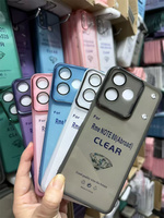 Funda para Tecno Spark 50 Pro/Spark 50/Pova 7, TPU Suave, Protección Antigolpes, Agradable al Tacto, Transparente, Antideslizante