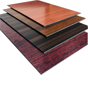 Plaque ACP ACM en plastique composite en aluminium d'érable de conception en bois pour la décoration murale 2mm 3mm 4mm - Product Image 4