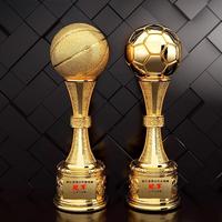Trophées de récompense MVP en résine écologique de luxe de haute qualité, gravés et imprimés UV, pour sports (golf, football), cadeaux promotionnels pour salons professionnels