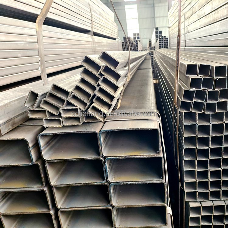 Black Hollow Metal Pipe - Durable Carbon Steel Solutions