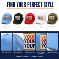 Casquette de camionneur pour hommes et femmes, sports de plein air, course à pied, cyclisme, pêche, devant en mousse, dos en maille, logo personnalisé, vente en gros