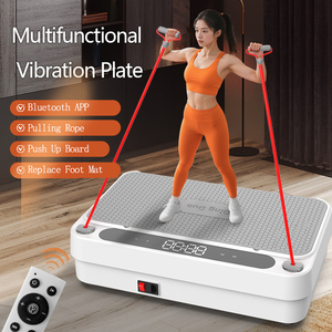 soul smart mini vibration platform Buy SoulSmart Vibrating Fitness Platform with Bluetooth Speaker, 2  Resistance Bands and Remote Control main image 1