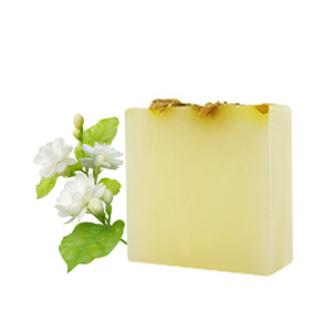 Savon artisanal au jasmin 100g - Savon hydratant parfumé pour hommes <span class=keywords><strong>et</strong></span> femmes en stock - Product Image 1
