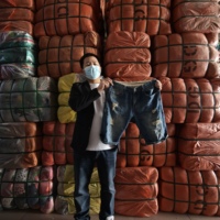 Ropa de Segunda Mano para Adultos, Tallas Mixtas, Fardos de 19 kg, Jeans Usados al por Mayor para Hombre