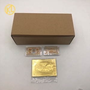 Lingot d'or en gros, <span class=keywords><strong>dragon</strong></span> chinois, phénix, 100 quintillions, pièce de monnaie plaquée or 24 carats, lingot massif - Product Image 6