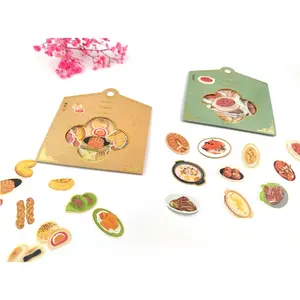 [ Endless ImaginatiWholesale Eco Friendly Cute Deco Paper Kiss Cut Stickers Sheet Cute Mini Vinyl Puzzles Sticker Packs For Kids