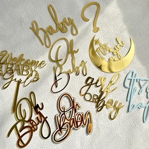 Décoration de gâteau pour bébé, arrangement pour premier anniversaire, fournitures pour baby shower, décoration de fête, décorations de gâteau - Product Image 2